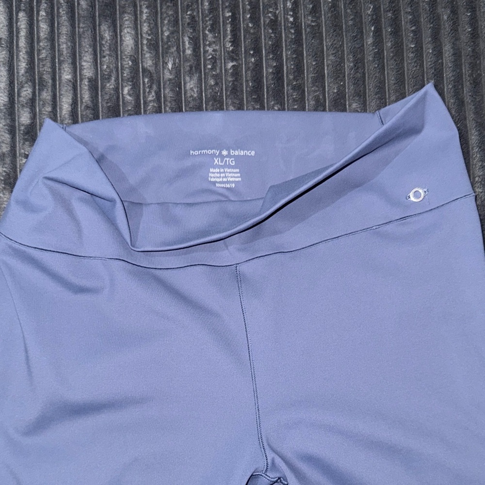 Harmony & Balance Women's Stylish Blue Legging’s & Top Set